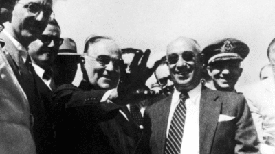 Getúlio Vargas mostra a mão suja de petróleo