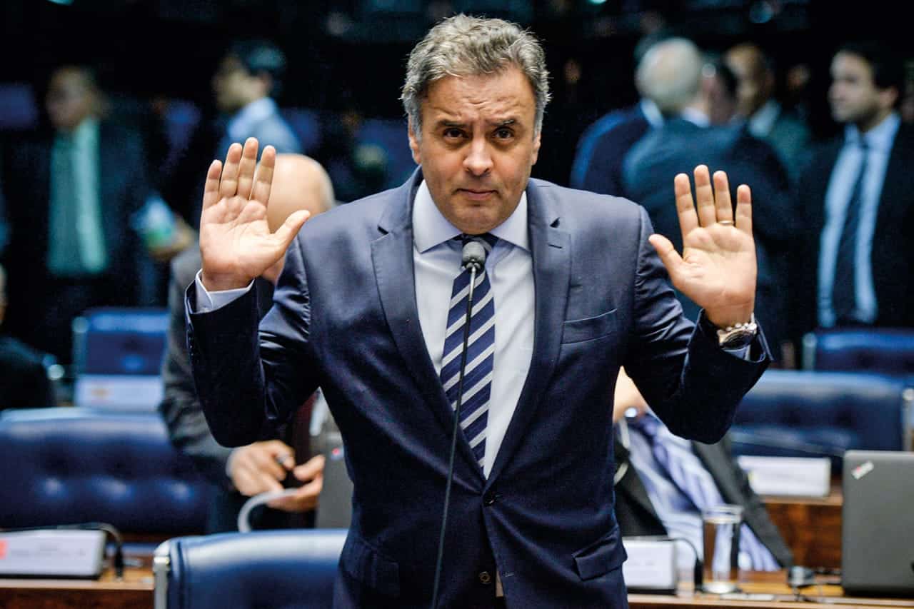Aécio Neves articula ministério em possível novo governo Bolsonaro
