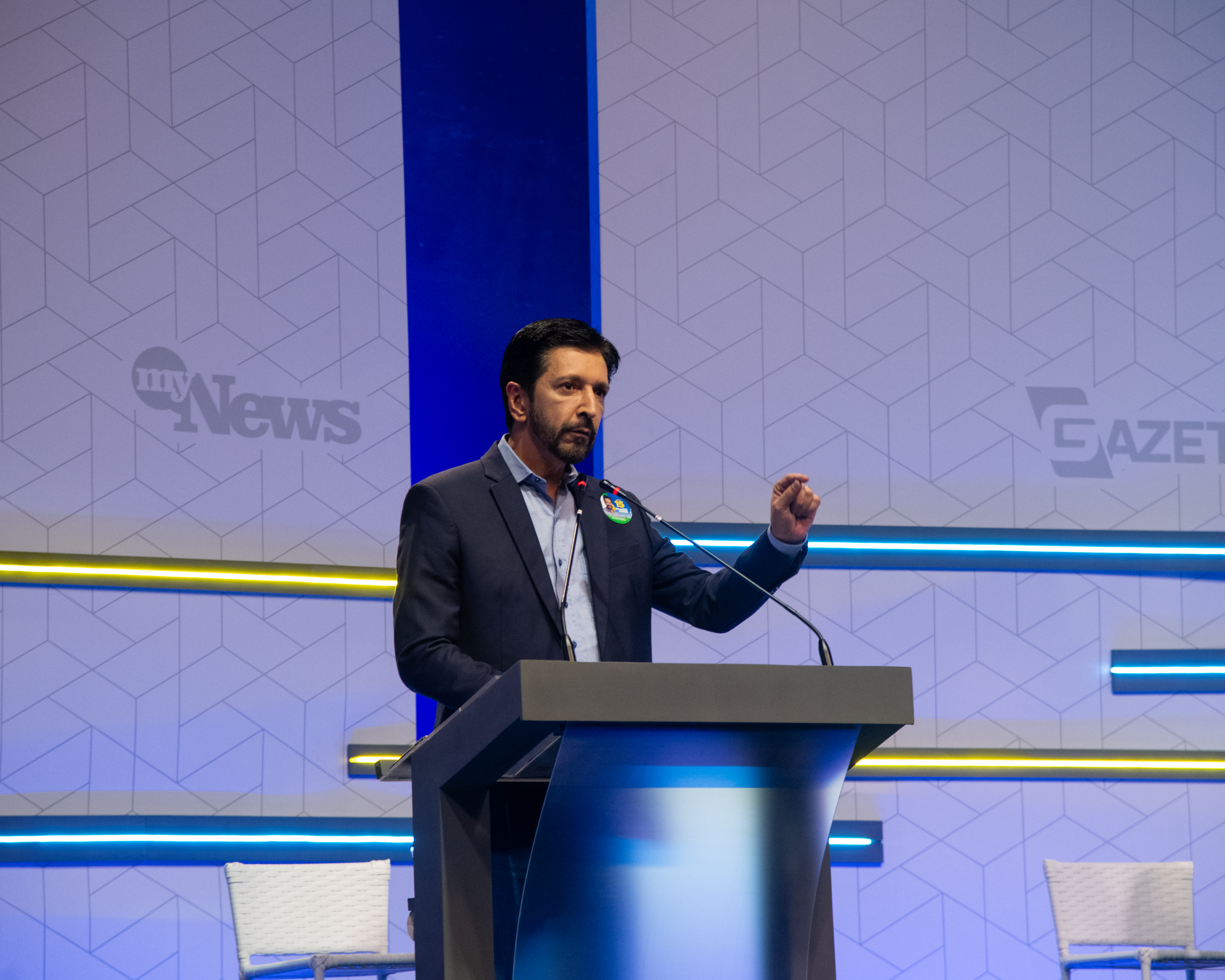 Ricardo Nunes chama Pablo Marçal de ‘tchutchuca do PCC’ em debate MyNews/TV Gazeta