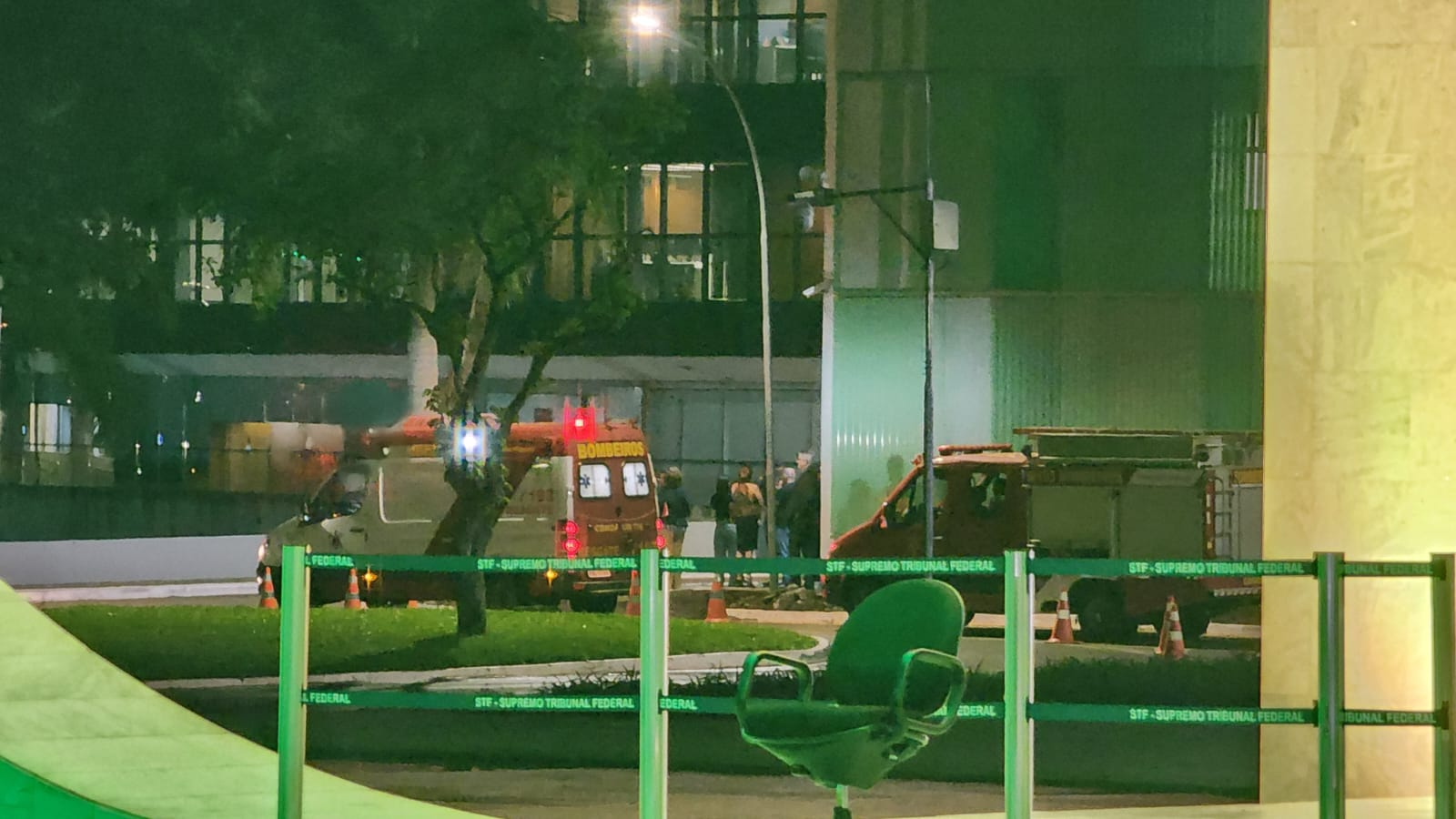 Anexo do Supremo Tribunal Federal é evacuado após alerta de incêndio