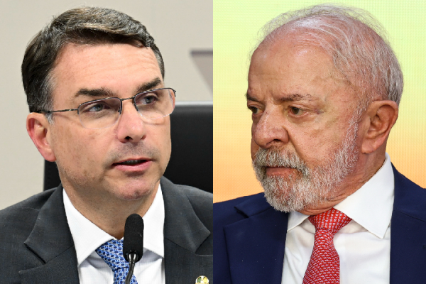 Flávio aparece com 53% contra 47% de Lula no 2º turno, aponta PoderData/Aya