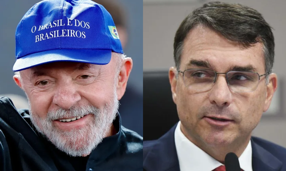 Atlas aponta empate técnico entre Flávio Bolsonaro e Lula no 2º turno