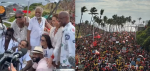 Apoiadores de Lula fazem ato em Salvador com artistas