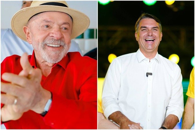 Datafolha em SP mostra empate técnico entre Flávio Bolsonaro e Lula no 1º turno